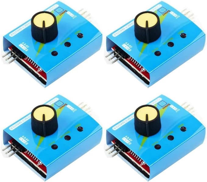 RC Servo Tester 4 Stuks - Multi Channel ECS Controle en Testapparaat