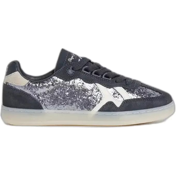 Pepe Jeans Ball glitters leren sneakers