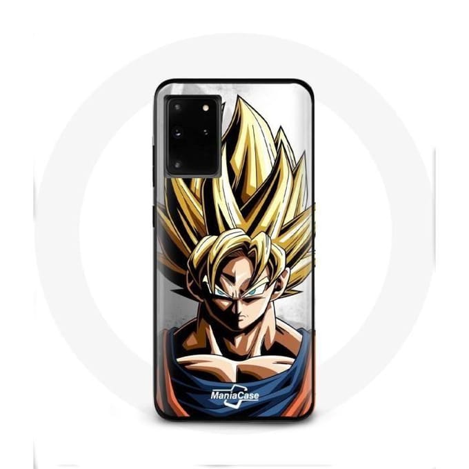 Coque - Samsung - Galaxy S11 Plus - Souple - Blanc - Dragon Ball Super