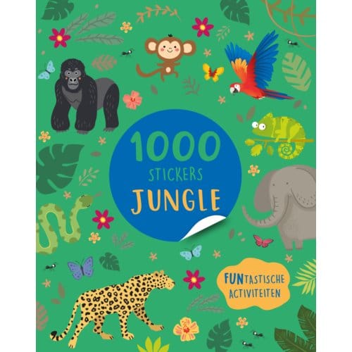 1000 Stickers Jungle - Claire Sipi