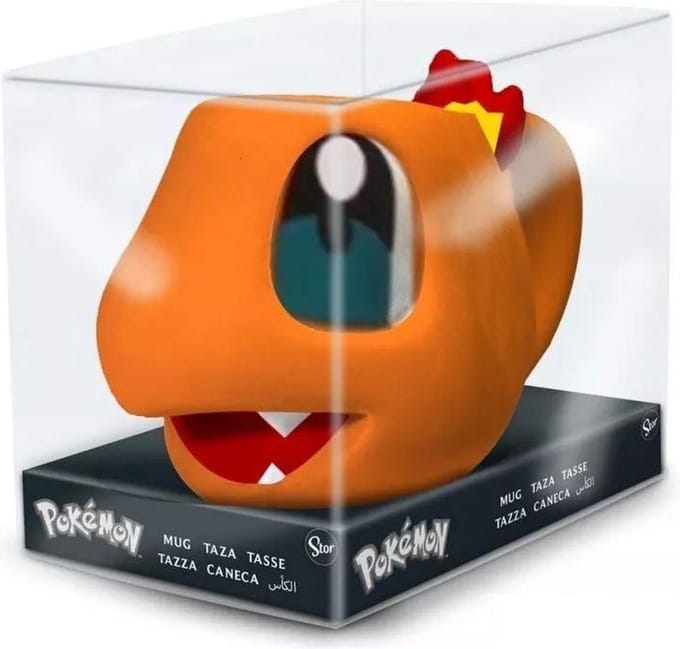 Pokemon 3D Mok in Giftbox - Charmander