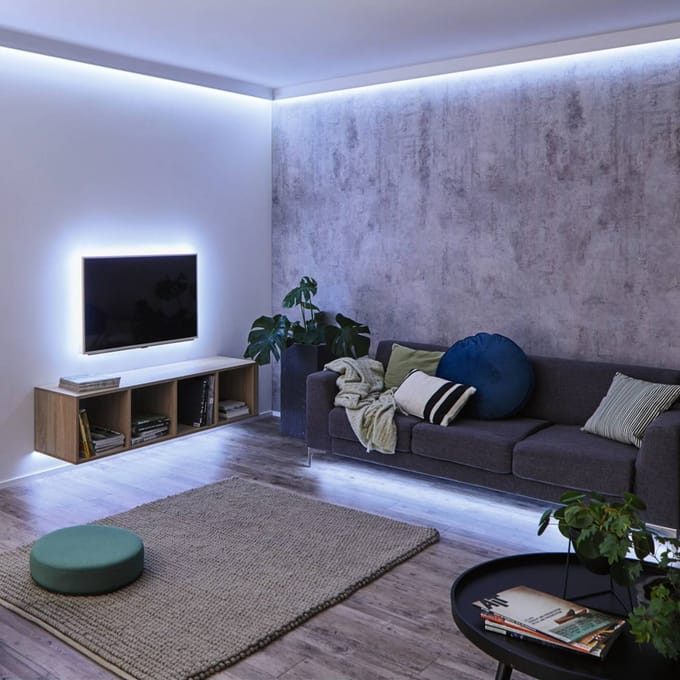 PAULMANN MaxLED 250 LED-strip daglichtwit 250 cm zilver ongecoat