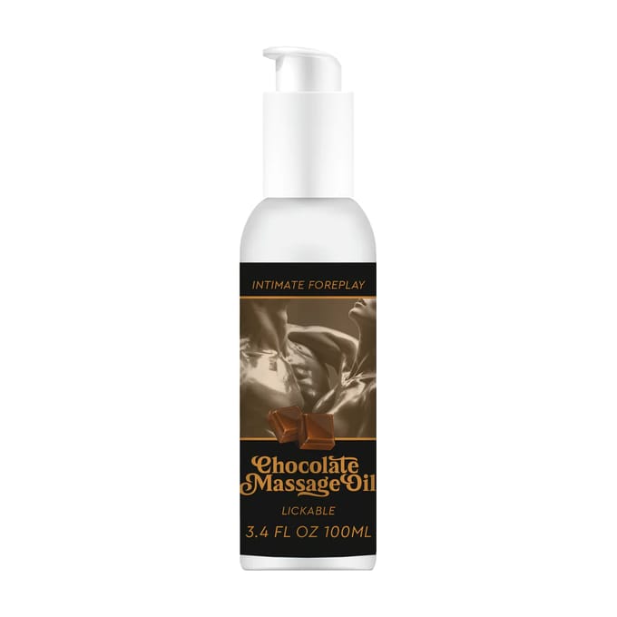 Massage Olie met Chocolade Smaak