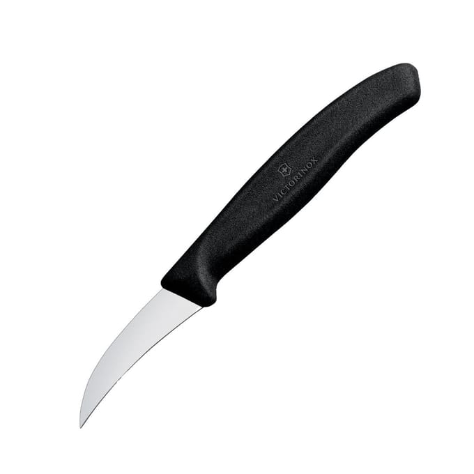 Victorinox Swiss Classic Schilmesje - Zwart - Gebogen - 6cm