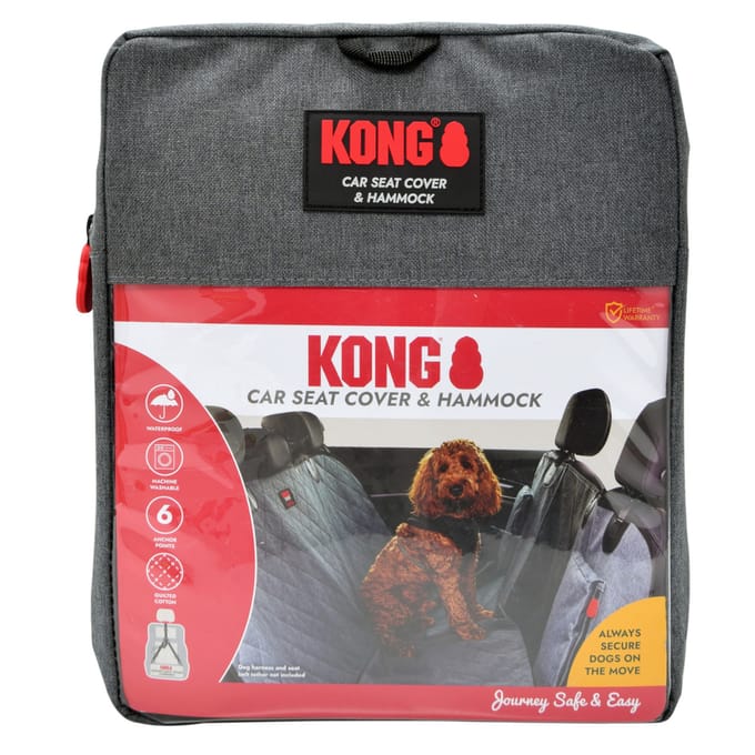 KONG Autodeken, grijs 32,5x29,5x9cm Hond