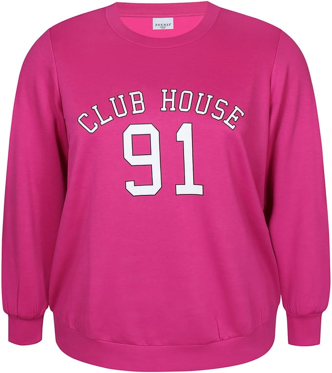 Zhenzi Mya 1334-Pullover L/S Rose violet maat S=42/44