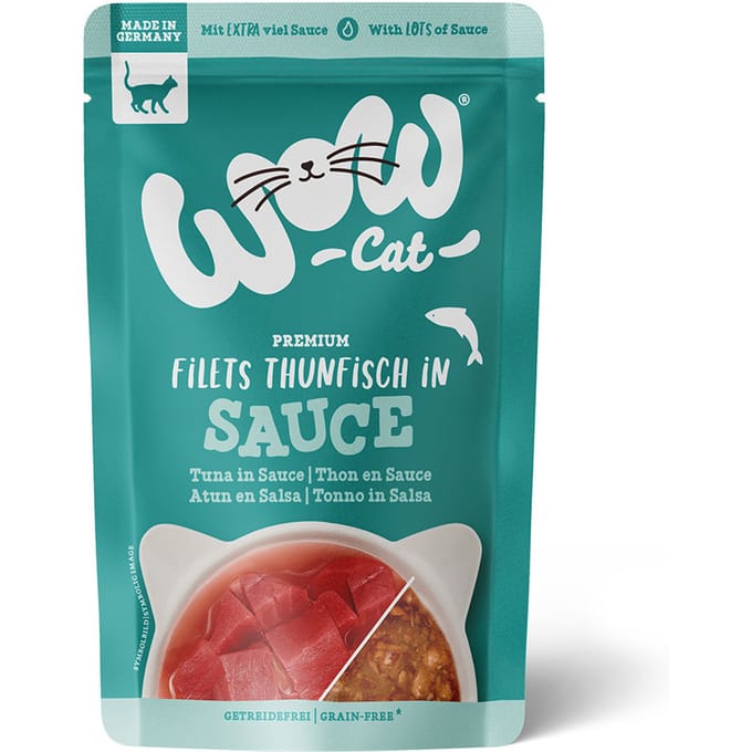 WOW Kat in saus 8 x 85 g