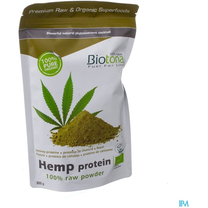 Biotona Hemp raw protein powder bio (300g)