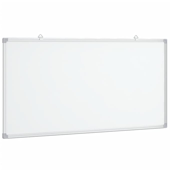 vidaXL - Whiteboard - magnetisch - 100x50x1,7 - cm - aluminium