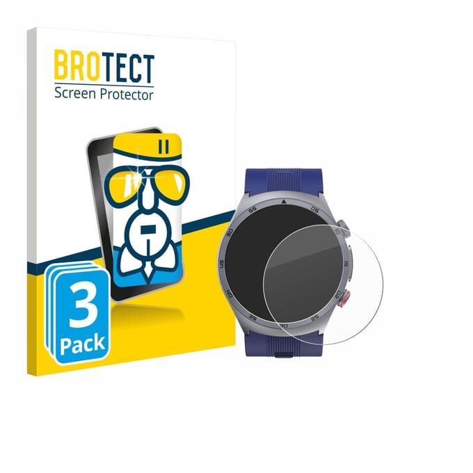 Screenprotector 3 Stuks voor Kardena Care Air 3 (rond) Beschermglas transparant