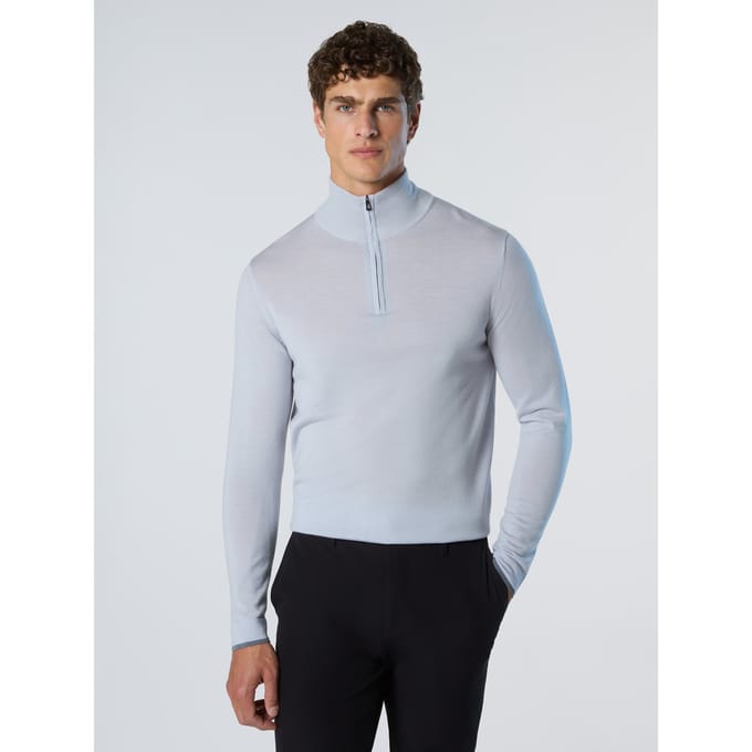 North Sails Trui Halve rits met splitten