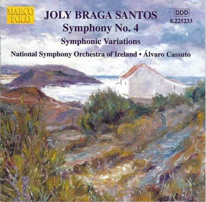 Ireland National Symphony Orchestra, Álvaro Cassuto - Santos: Symphony No.4 | Symphonic Variations (CD)