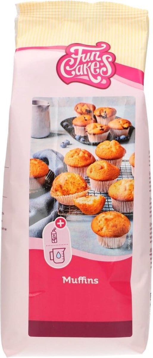 FunCakes Mix voor Muffins - 1kg - Muffin Mix - Cakemix - Bakmix