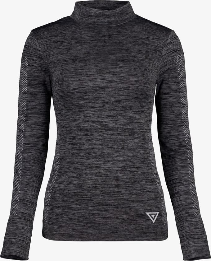 Osaga dames thermoshirt met lange mouw - Zwart - Maat S