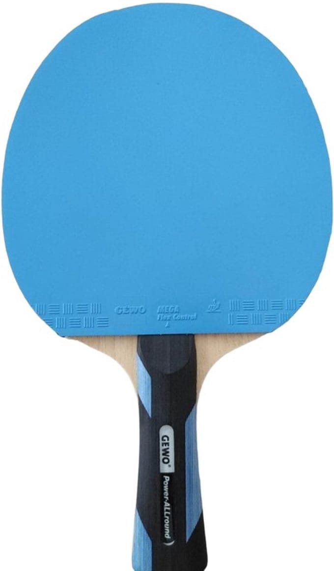 Gewo Tafeltennisbatje Power Control Blauw - Ideal voor beginners