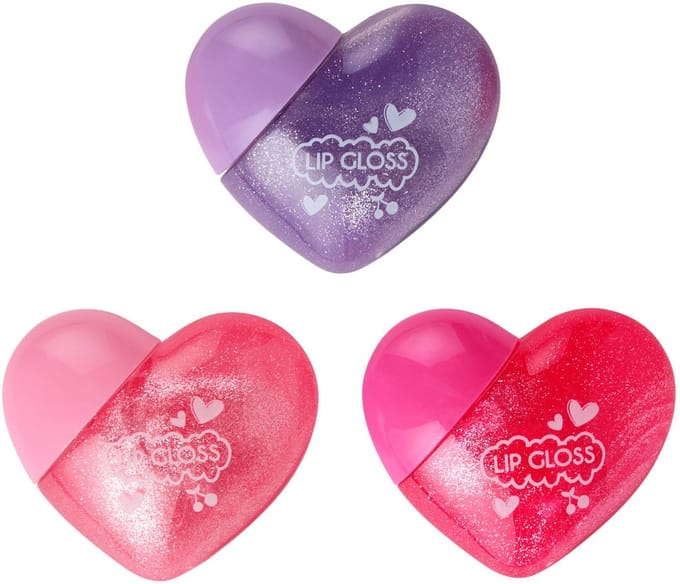 Create it! Love Lipgloss 3 hartjes Opmaken en sieraden