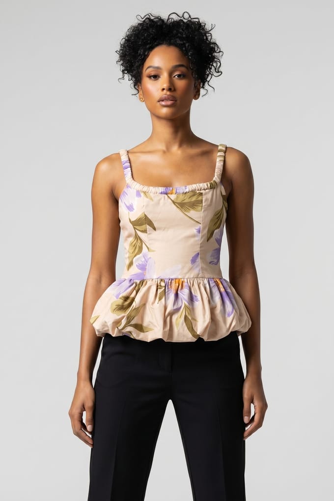 & Other Stories Grace Top Purple Größe: 34 | Blusen Outlet | Damen | Violett