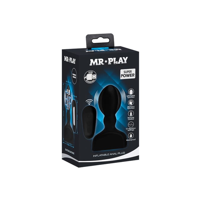 Mr. Play opblaasbare anaal plug