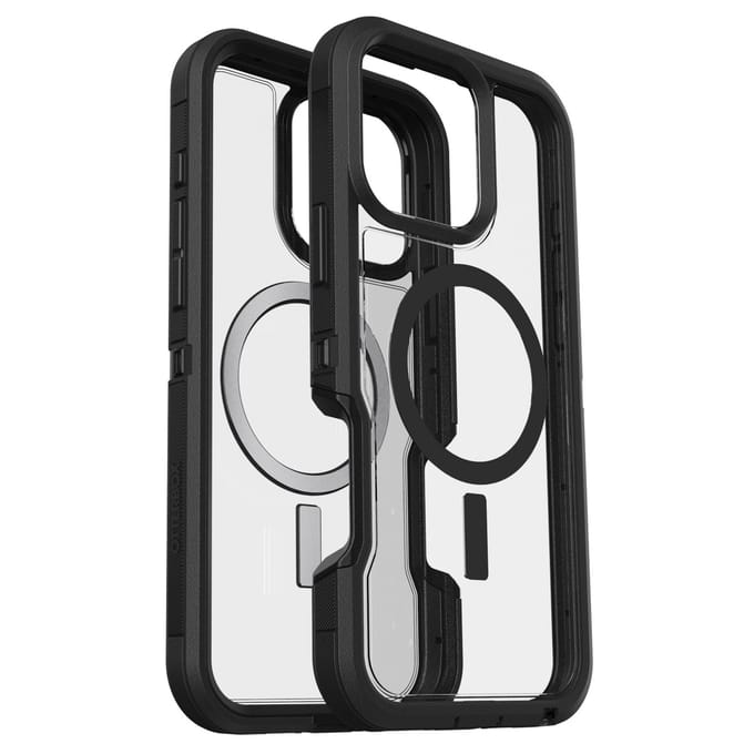 OtterBox Defender XT Clear Apple iPhone 16 Pro Max Dark Side - clear/black
