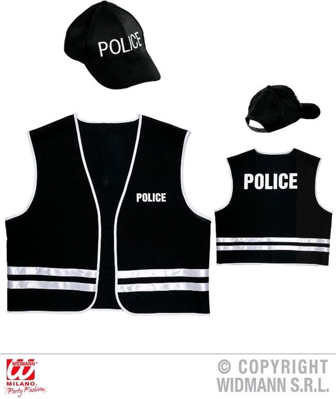 Fbi Vest met cap