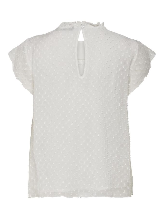 ONLY - Maat XL (42) - ONLFLORA CAPSL TOP WVN  Dames T-Shirt