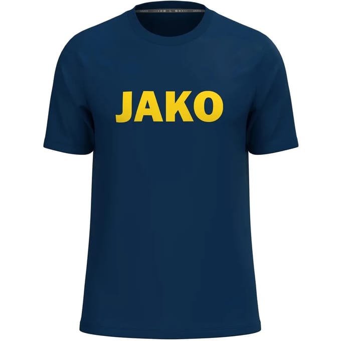 Jako Promo 2.0 Functioneel T-Shirt Heren - Navy / Citroen | Maat: S
