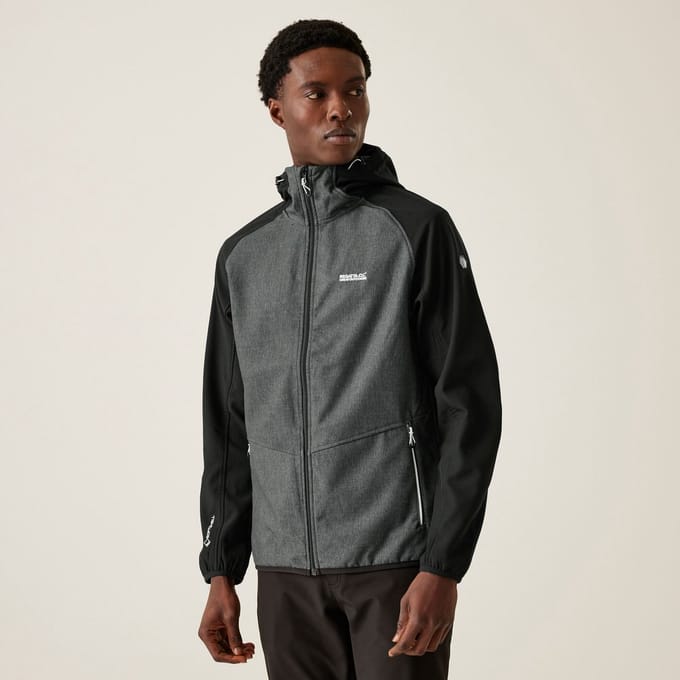 Softshell Jack Heren Waterafstotend Windbestendig Stretch Arec Iii