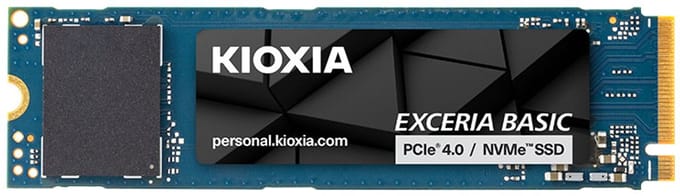 Kioxia LSF10Z002TG8 internal solid state drive 2 TB M.2 PCI Express 4.0 NVMe QLC
