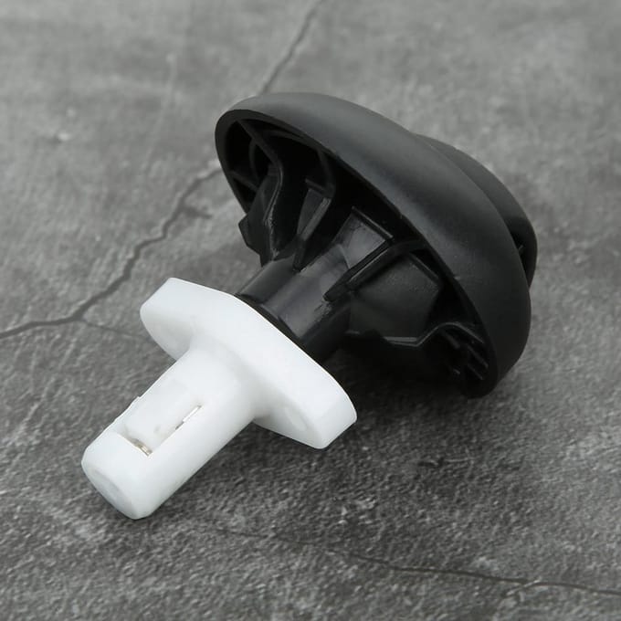 Flexibel Stofzuiger Universeel Wiel Vervangingsaccessoire Geschikt voor EUFY RV850 Veegmachine gray