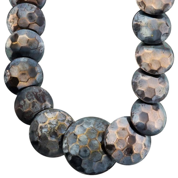 Behave - Bronskleurige Kralenketting Dames - Chic Herfststijl