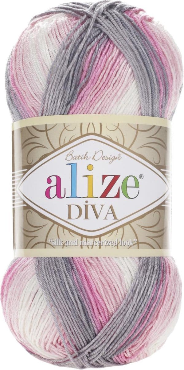 Alize Diva Batik 3245 Pakket 5 bollen