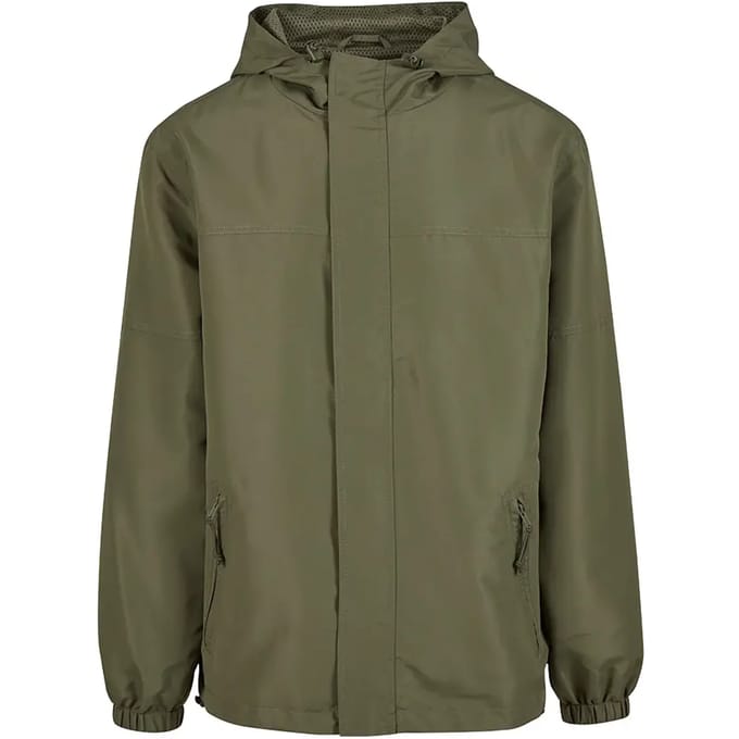 Brandit Light WB Frontzip Tussenseizoensjas olijf S Polyester -