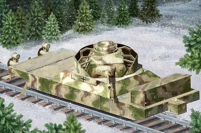 HobbyBoss Modelbouwpakket Militaire voertuigen - 82954 German Panzerjagerwagen - Vol.1 Plastic - 1:72 - Modelbouw