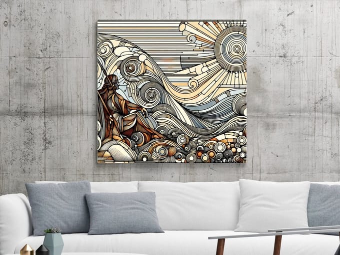 Kunstprint | Wanddecoratie | Canvas | 60 × 60 cm