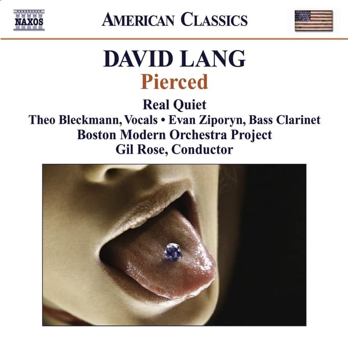 Real Quiet, Boston Modern Orchestra Project, Gil Rose - David Lang: Pierced (CD)