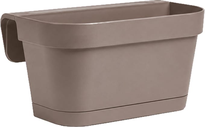 Elezza bSmart Balkonbak L36 x B16 x H19 cm - Taupe
