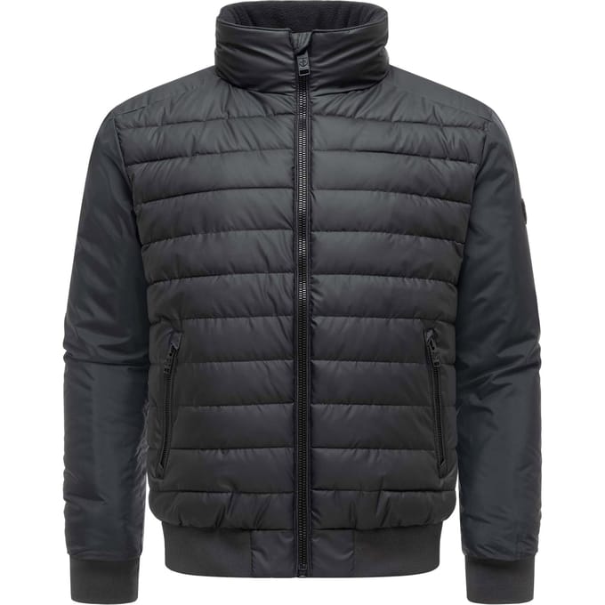 Stone Harbour heren winterjas Eliaam in materiaalmix