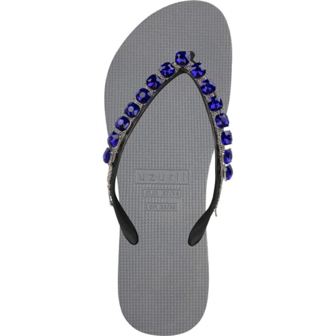 Uzurii | Teenslippers | Dames | Zilver | Maat 35/36