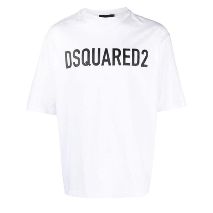 DSquared2 Herenlogo T-Shirt (Wit)