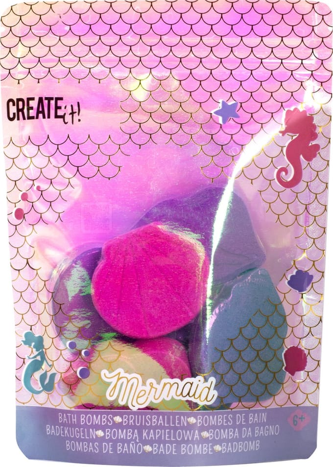 Create it! Mermaid Bruisballen mini Opmaken en sieraden