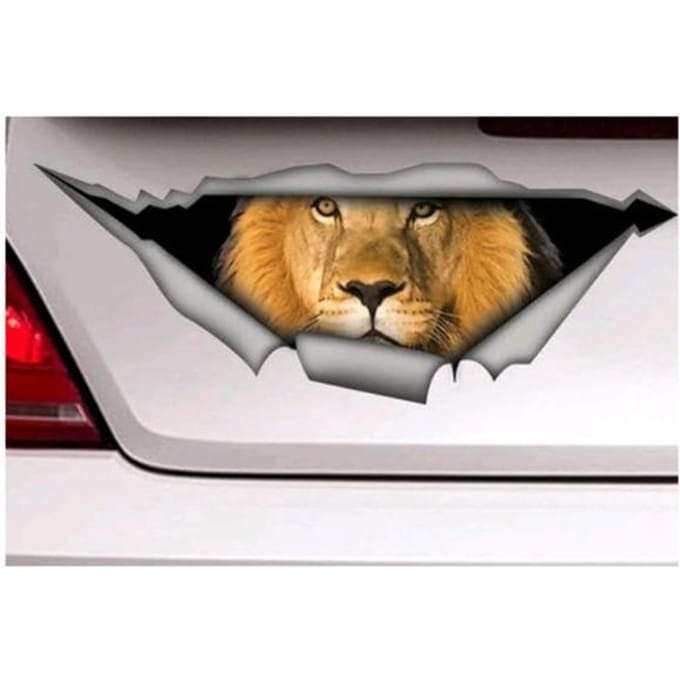 Zwarte Cocker Spaniel Auto Sticker Gescheurde Metalen Sticker Waterdichte Huisdier Hond Hond Leuke Sticker 20*15cm