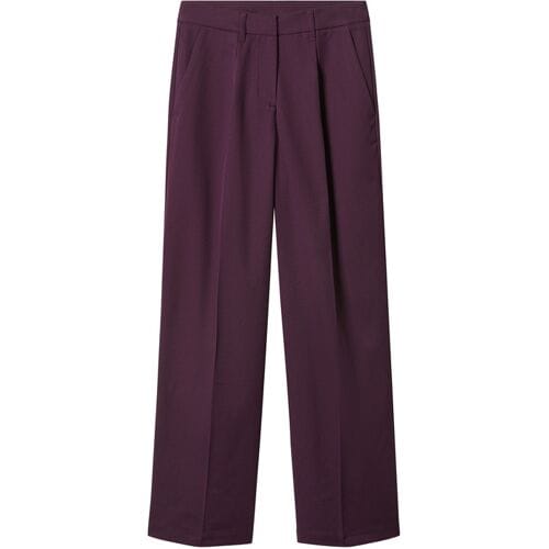 ESMARA Dames broek - Wide leg (Lila, 36)