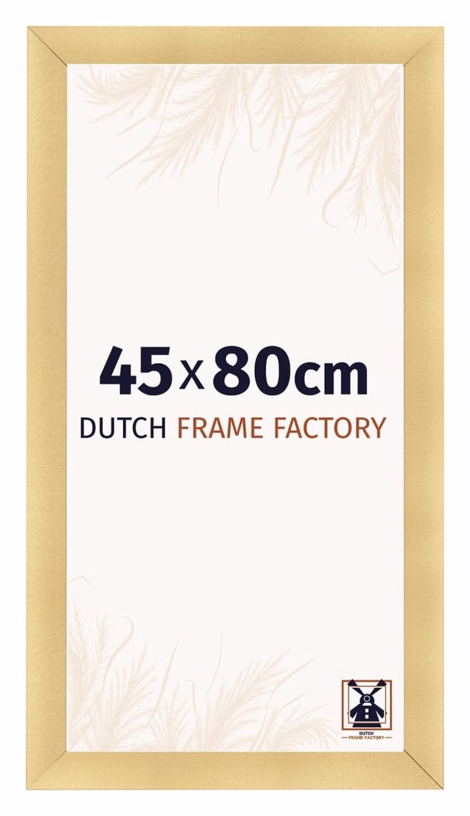 Fotolijst 45x80 cm - MDF - Goud Mat - Praag