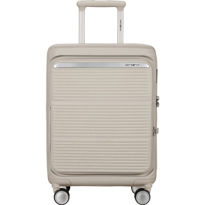 Samsonite Koffer - Paralux HS Spinner 55/20 handbagage - uitbreidbaar - Stone Grey - 46 l