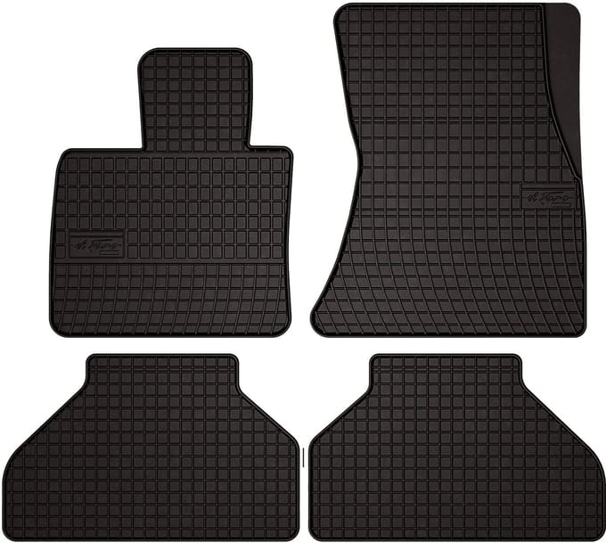 Wielganizator SolidPRO Serie - Rubberen Automatten - BMW X5 E70 - Zwart - Perfecte Pasvorm