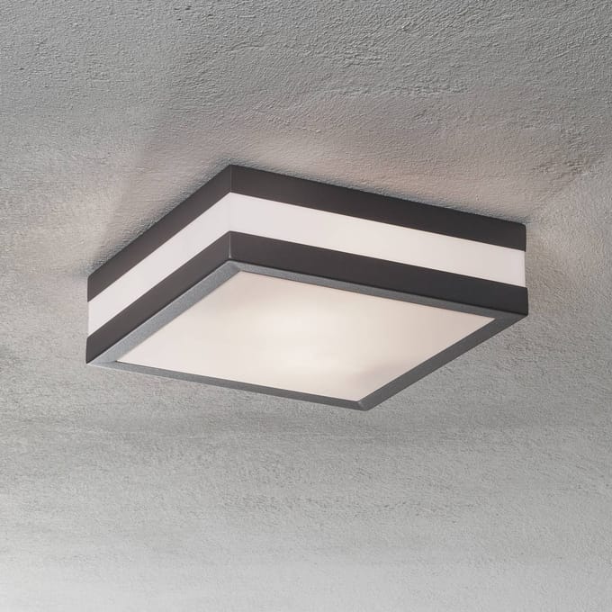 Brilliant 96233/63 Matteo Buitenlamp (plafond) E27 22 W Antraciet