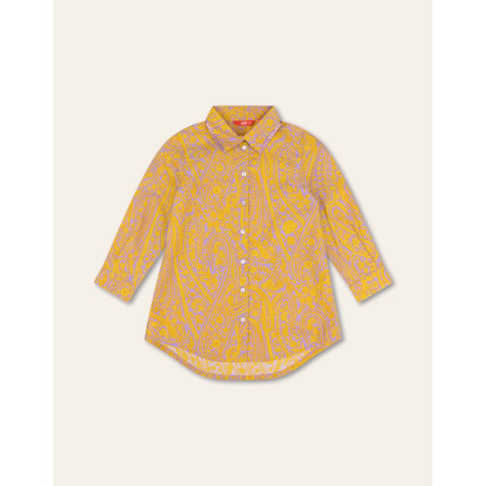 Oilily Big Blouse- maat110/5yr Violet