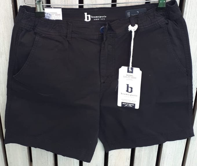 Brams Paris short Huub - bermuda Huub - navy - kort model - maat S