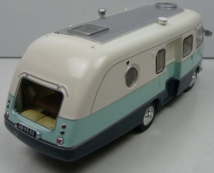 Atlas Citroën Hy - Modelauto - Schaal 1:43 - Groen/Creme