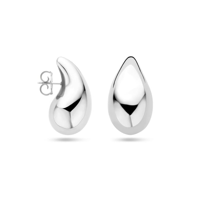 Zilver Gerhodineerd Oorknoppen Druppel 1338989